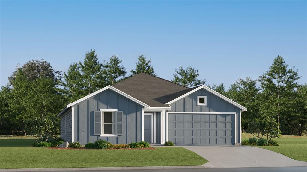 This new single-story home boasts a convenient and low-maintenance layout. Three bedrooms are secluded near the front of the home, leading to a spacious and flexible open-concept layout where the kitchen, dining room and family room meet. Nestled into a private rear corner is the lavish owner’s suite, featuring a full bathroom and walk-in closet.