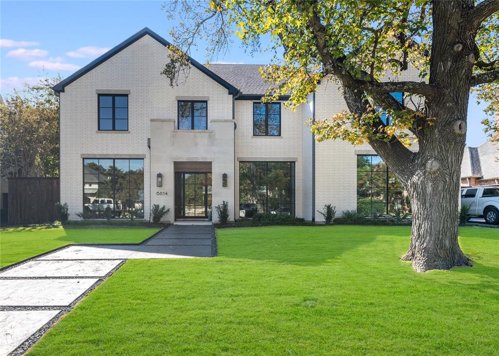 Situated within one of Dallas’ most desirable areas, this Preston Hollow home has been meticulously crafted with no detail left unturned. Open, light & bright floor plan allows for effortless entertaining no matter the season. First floor features spacious living areas, an office, a formal dining room with walls of windows, guest suite, and a large gourmet kitchen that opens to breakfast. Downstairs master suite with vaulted ceiling, marble master bath, and his and her closets. Second floor 3 bedrooms with ensuites, game room, and a bonus room that can be used for a media room and gym. Large loggia with an outdoor kitchen and a stone fireplace.