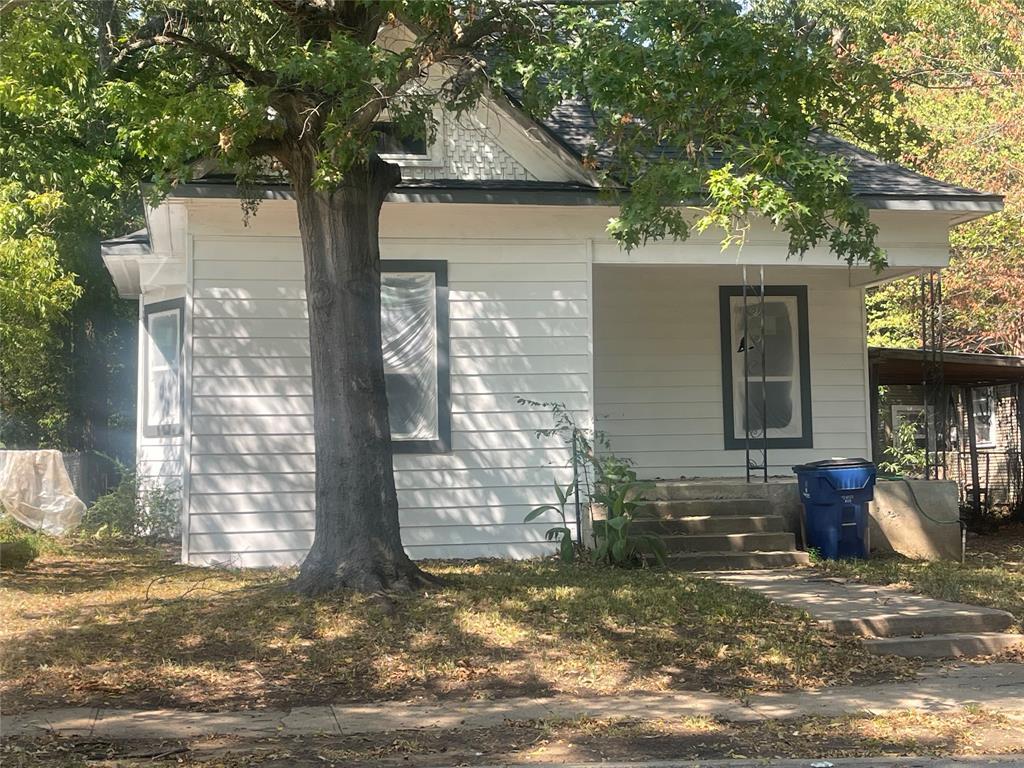 Bring your tools and imagination! The current owner has started. The roof has been replaced. The exterior has been painted. New windows have been installed. Some electrical has been completed and some framing.
