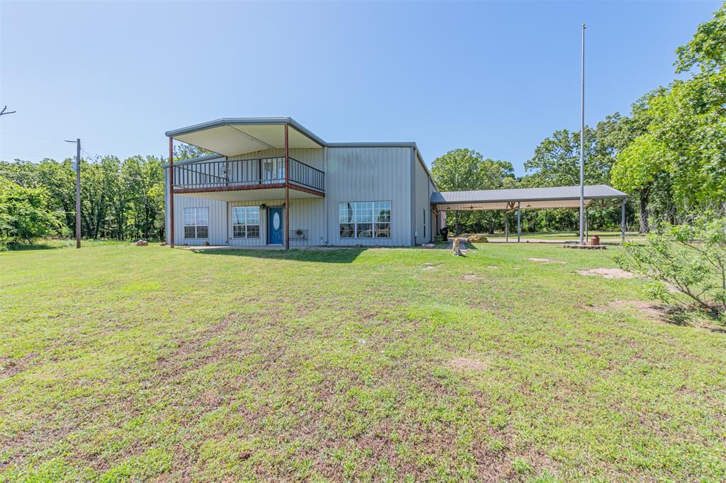 Ultimate Shop Property with Living Quarters on Nearly 10 Acres – Rains County, TX This one-of-a-kind property is a dream setup for anyone needing space, functionality, and room to enjoy the outdoors. Featuring an impressive 6,000+ sq ft shop paired with 2,000+ sq ft of living quarters, this property offers the perfect blend of work and lifestyle. The expansive shop is fully equipped with a car lift, upstairs storage, a bar area with half bath, and additional storage space—ideal for hobbies, business use, or entertaining. A shipping container provides even more storage flexibility, while three covered carport spaces add convenience. Situated on nearly 10 acres, the land offers a beautiful mix of large mature trees and open pasture, giving you both privacy and usability. Located in Rains County, just minutes from Lake Fork and Lake Tawakoni, this property combines peaceful country living with easy access to some of East Texas’ best fishing and recreation. If you’ve been looking for the ultimate shop setup—this is it.