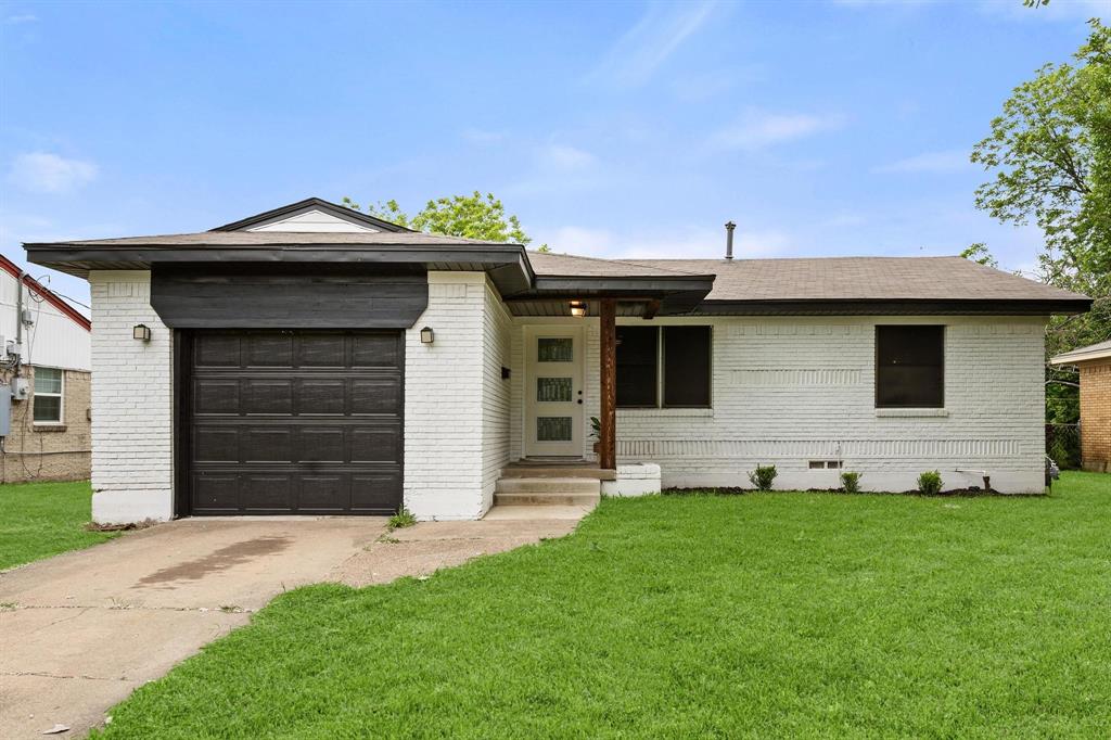 ASK ME HOW TO GET INTO THIS HOME WITH ZERO DOWN PAYMENT! UPDATED AND MOVE IN READY! This well maintained 1960s ranch style home with 1741 sq ft which is over 300 sq ft larger than most nearby homes delivers an impressive blend of classic Dallas character and thoughtful modern upgrades. The property is move in ready with brand new carpet and paint throughout which give the home a clean and updated feel. Some features that you will love include the granite kitchen countertops with a dedicated granite island counter ideal for cooking and casual dining. Home comes with a stainless steel appliance package including gas stove for a polished, contemporary kitchen aesthetic. The bathrooms are updated with modern fixtures and finishes. You will love the 25 x 19 size of the large family room with generous square footage. Don't forget about the large storage room which is additional feature in this home and uncommon for this neighborhood. Home has a large deck, a standout feature for outdoor entertaining, relaxing or al fresco dining.  The 0.174 acre lot provides comfortable outdoor space in a suburban Dallas setting.This home is a Super Certified Home, meaning it has undergone a walk-through inspection of its major systems and appliances. This gives you added transparency into the condition and functionality of key items before you buy—and those items are backed by Super’s home warranty coverage from day one. It’s a smarter, more confident way to purchase—with fewer surprises after move-in.
 This property benefits from excellent regional access and proximity to rapidly growing cultural and commercial corridors: Minutes to Bishop Arts District - one of Dallas's most vibrant dining and retail destinations. Quick access to Downtown Dallas via I-35 & I-30. Walking distance to Dallas College - Mountain View Campus and approximately 11 miles to Dallas Love Field Airport. If you love to fish, Mountain Creek Lake is not far either!