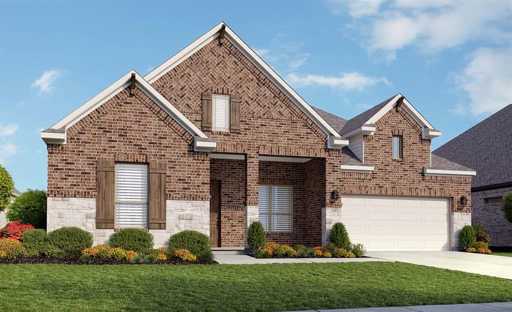 The New Oleander Floor Plan features 2,217sqft of living space and welcomes you home to a wide open floor plan providing ample space for everyday living & entertaining. The entryway with upgraded wood floors and 8' doors creates a dramatic first impression with an expansive view that opens up through to the great room. The full-function island and chef-ready layout with custom cabinets and stainless steel appliances help make this streamlined kitchen delightful. You'll love the oversized owner's suite & private bath with dual sinks, soaking tub & huge walk-in closet. Three additional bedrooms and a study are housed in their own sections making them perfect for kids or guests. Located in the charming city of Waxahachie, you’ll find that convenience is a hallmark of this ideal location. Experience the enchanting new home community of Ridge Crossing in Waxahachie, Texas, where a serene lifestyle intertwines with the cozy charm of small-town living and the luxurious conveniences of the big city. The community boasts a fantastic pickleball court, ideal for enthusiasts of this exciting sport, along with a delightful playground for families to enjoy. Nestled conveniently near Interstate 35E and US Highway 287, Ridge Crossing offers a collection of stunning new homes for sale, providing effortless access to the dynamic heart of the Dallas Fort Worth area. The local offerings enhance the allure of Ridge Crossing, featuring proximity to a brand-new high school and the vibrant scene of Downtown Dallas. This prime location serves as a thriving hub for businesses, retail, and entertainment. Plus, the nearby Mid-Way Regional Airport adds an extra layer of convenience for travelers. Waxahachie’s appeal is further enriched by its easy access to top-notch medical, manufacturing, and technology facilities.