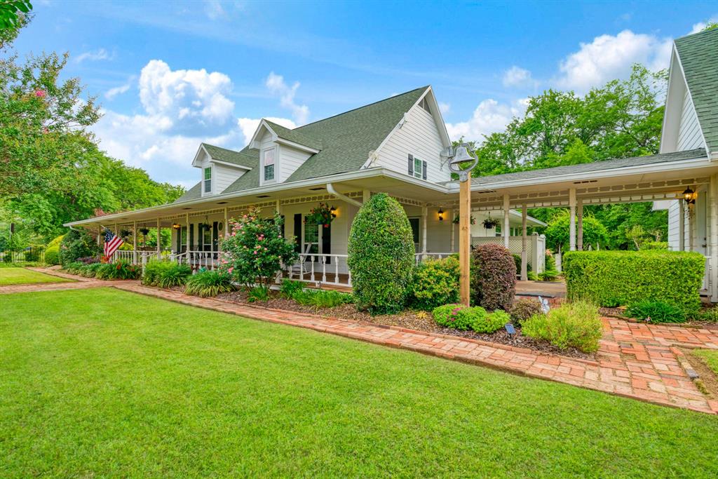 Stunning custom built Victorian farmhouse with income producing guest house and another tiny home to be finished out on the inside for another income producing Air BNB if desired!  This gorgeous 6.97 acres has an inground pool, brand new hot tub, new aerobic septic system, fishing pond, water catchment system for gardens and stunning landscaping!  The 5 bedroom, 3.5 bathroom home will be ample for someone looking to have friends or extended  family members to have their very own space! Sit outside in your rockers and enjoy the Texas sunrises or sunsets and admire the beautifully landscaped property you can call your very own! Just 8 minutes outside Paris and about 20 minutes to the Red River and Choctaw Casino.  Just minutes from Pat Mayse Lake and about an hour or so from Broken Bow State Park!  Properties like this do not come along very often, so do not miss out on this one! NLISD