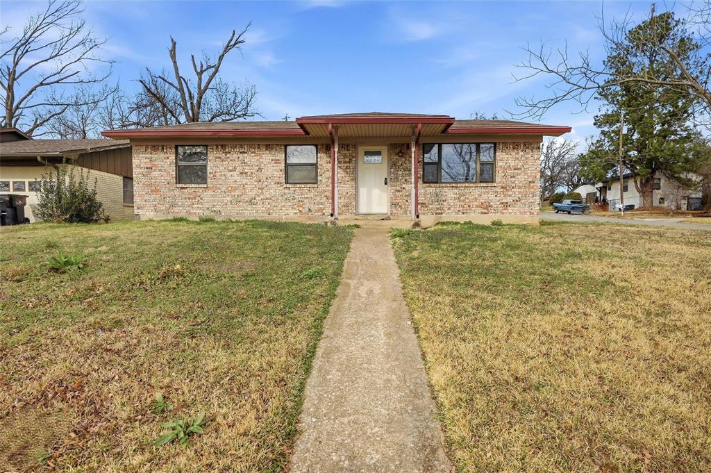 Welcome to 201 Ross Avenue — a charming corner-lot home in an established Denison neighborhood just a short walk to Mayes Elementary and B. McDaniel Intermediate.

This 3 bedroom, 2 bath home offers a practical layout designed for everyday living. Step inside to a bright living area with updated flooring and natural light that creates a warm, inviting feel. The dedicated dining space flows seamlessly into the kitchen, making it easy to gather, host, or enjoy weeknight meals.

The kitchen features a gas range, dishwasher, ample cabinet storage, and easy access to the dining and living areas. Whether you're cooking for family or meal-prepping for the week, the layout supports both function and connection.

The primary bedroom includes its own private bath, while two additional bedrooms provide flexibility for guests, a home office, or growing household needs. Both bathrooms are conveniently located and well-sized for comfort.

Situated on a .195-acre corner lot, the property offers added privacy and yard space. The chain-link fenced backyard provides room for pets, play, or future landscaping ideas. A two-car attached garage adds everyday convenience, and the home is connected to city water, city sewer, and natural gas.

With no HOA and no flood zone, this property presents a solid opportunity for homeowners or investors seeking long-term rental potential in a desirable location near schools and neighborhood amenities.

If you’ve been searching for an affordable home with walkability, functionality, and upside potential, this one is worth a look.