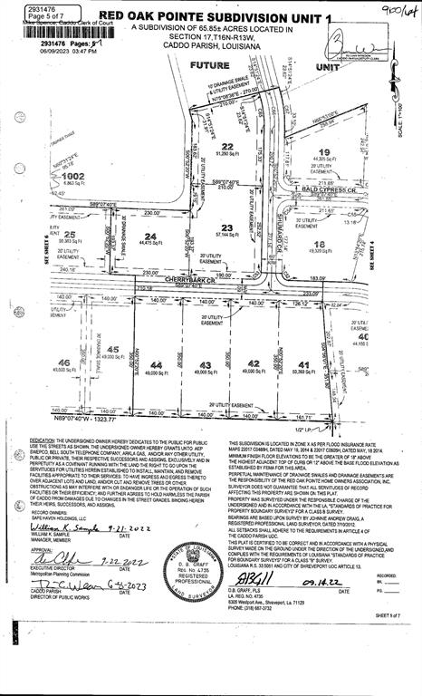 Red Oak Pointe - Land