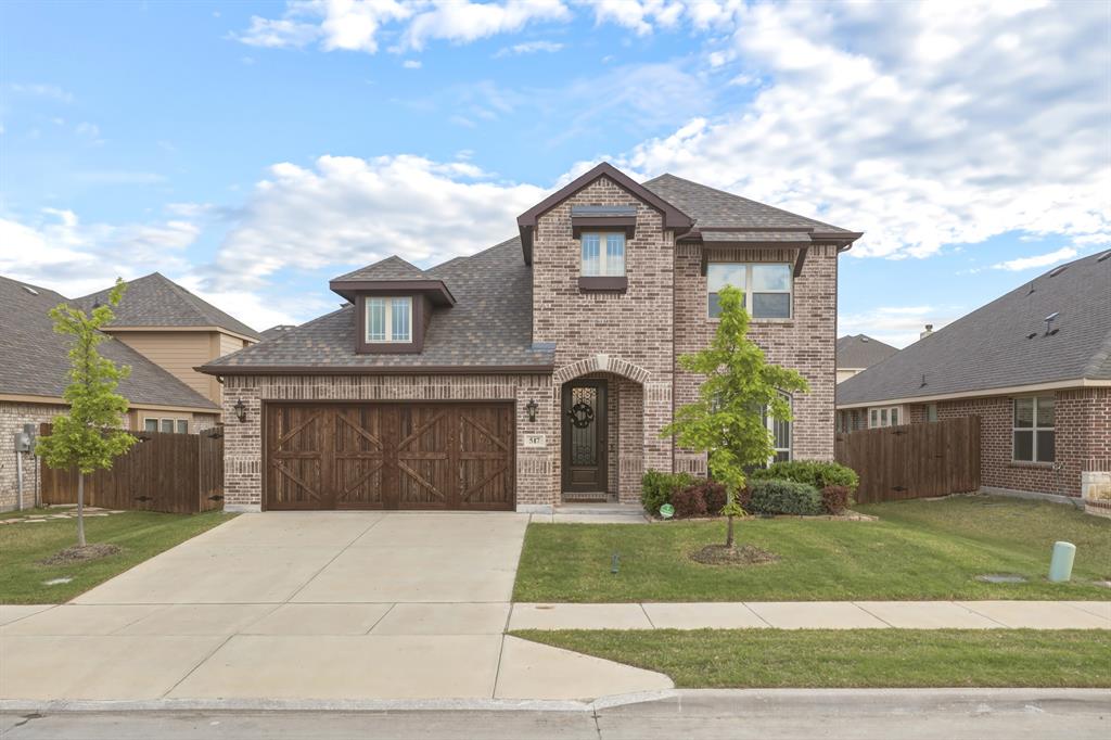Book Your Showing Today! Sales price has been reduced.  Come see this beautifully maintained, move-in-ready home in the Watersbend North community built by Bloomfield Homes. From the moment you arrive, you'll notice the enhanced curb appeal with its inviting exterior that truly sets the tone for what's inside. This spacious home offers 4 bedrooms, 2.5 bathrooms, a dedicated dining room, game room and cozy media room which can be great for anyone who loves to entertain or simply enjoy extra space. Inside you'll find an open-concept layout filled with plenty of windows allowing for natural light and stylish, modern decor which makes it feel bright and welcoming. The kitchen flows seamlessly into the living area making it great for entertaining guests or relaxing at home. The heart of the home is the gourmet kitchen, featuring a large island, built-in-oven, plenty of cabinet space, stainless steel appliances, and a generous walk-in-pantry. There is plenty of prep space, making it ideal for both everyday cooking and hosting gatherings. Energy-efficient upgrades include solar panels helping to keep utility costs down. Seller states solars will be paid off at closing. Step outside a large backyard for relaxing, hosting family barbecues, or create your own outdoor retreat. This home truly blends comfort, style, and functionality. So come experience it for yourself today! Come enjoy all of the amenities that are offered for your pleasure. Buyer and buyer’s agent to verify all information including but not limited to room dimensions, features, schools, etc.
