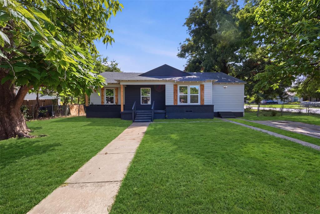 THIS ONE WILL GO FAST!!! 

Welcome home to this stunning 4-bedroom 2-bathroom home! Completely move-in ready! As you drive up, you will be greeted by beautiful shady trees. This property includes a concrete driveway leading to your front door all in a corner lot. Inside, the open-concept layout connects the living, dining, and kitchen areas, creating a comfortable and functional space for everyday living. Don't miss the beautiful quartz and gold finishes. You will also find 4 generously sized bedrooms, each with brand-new carpet and its own ceiling fan with a handheld control. You will also enjoy the fully updated restrooms that showcase modern touches with beautiful gold hardware.
In the backyard, you will find a fully fenced space that provides privacy for gatherings, along with a spacious shed.
New items in this home include a new roof, new HVAC, new foundation, new plumbing, new electrical, new carpet, new flooring, new trim, new texture and paint, new restrooms, new kitchen with beautiful quartz countertops, and new cabinets! You do not want to miss your chance to see this one!