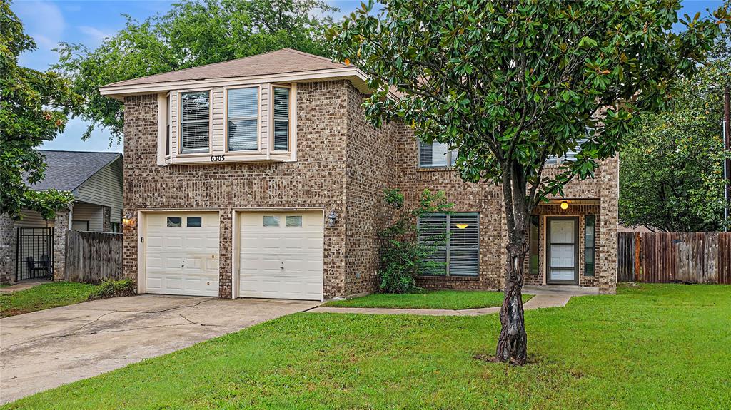 Tucked away on a quiet cul-de-sac lot shaded by mature trees, this 4-bedroom, 3-bath home in Southeast Arlington delivers the kind of privacy and character that's hard to find at this price point. At 2,448 square feet, the open floorplan keeps the living, dining, and kitchen spaces connected and flowing, making it ideal for everyday living and entertaining alike. The kitchen features updated countertops that give the heart of the home a fresh, modern feel without losing the warmth of an established neighborhood. LVP flooring runs throughout the entire home, offering durability and a clean, cohesive look from room to room. The primary suite is conveniently located downstairs, providing easy single-level living and a private retreat away from the secondary bedrooms upstairs. The cul-de-sac position means minimal through-traffic and a larger lot that gives you breathing room front and back. Located just minutes from I-20 and Highway 287, residents enjoy quick access to Joe Pool Lake, Six Flags Over Texas, AT&T Stadium, the Parks at Arlington, and Grand Prairie Premium Outlets. This is a solid, move-in ready home in a well-established South Arlington community that checks a lot of boxes, so come see it before it's gone.