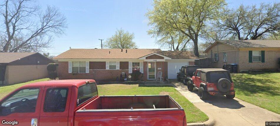 This charming 3 bedroom, 1 bath home is now ready for it's new owner! Fresh paint, new carpet throughout the home, new plumbing, tiled kitchen and bath. The cozy, functional kitchen features a gas stove and cabinet space for your storage needs. Enjoy time outdoors in this lovely large backyard with a covered patio area, perfect for morning coffee, playtime and picnics.  Backyard is fenced, providing a secure haven for pets and children to roam Pen freely. Conveniently located with quick access to a city park, shopping, major freeways for easy commuting and the downtown Fort Worth area.