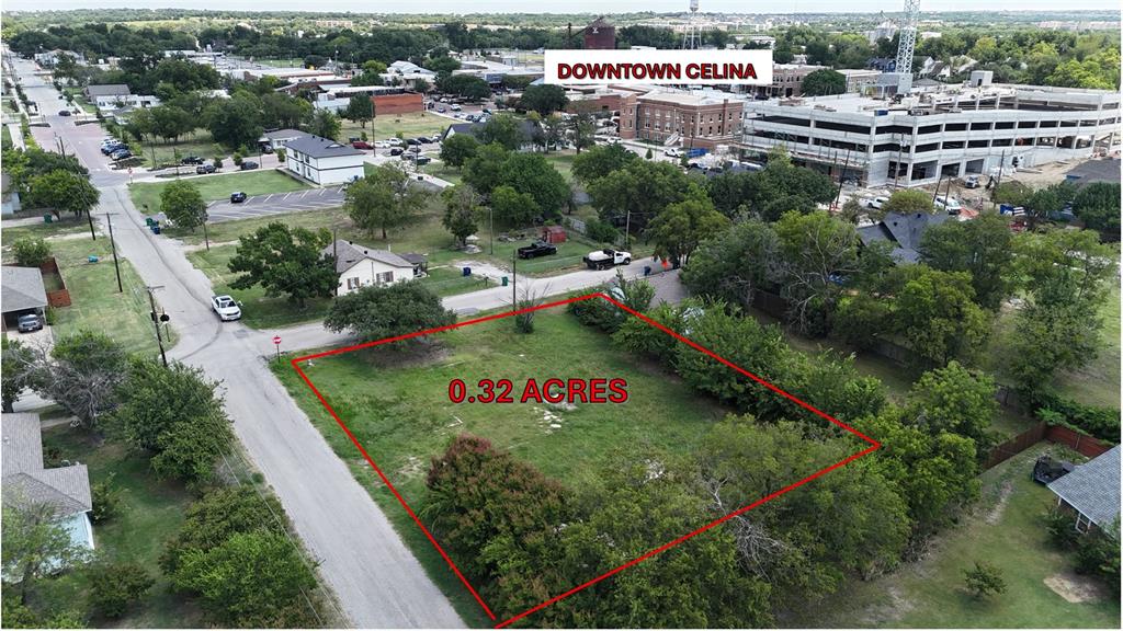Prime investment and redevelopment opportunity in the heart of historic Downtown Celina! This 0.32-acre corner lot is zoned Patio Commons as part of the City's Master Plan vision, allowing for mixed-use development with vibrant, pedestrian-friendly focus. Located just a short distance from Celina's charming town square, this property offers an ideal footprint for future retail, office, or residential-over-commercial projects. Don't miss this rare opportunity to secure a development-ready lot in one of North Texas' fastest growing communities!