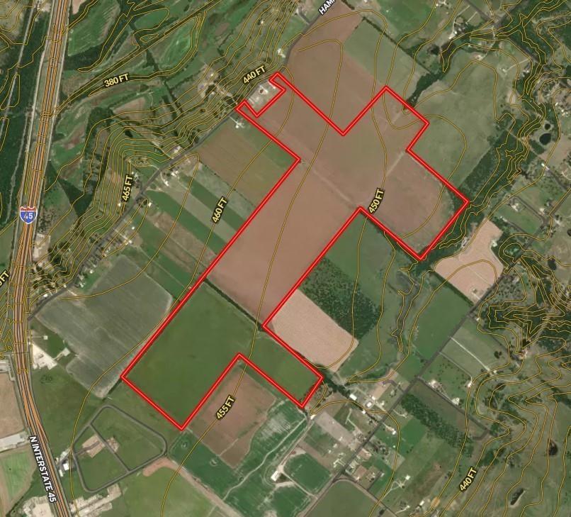 297.75 acres tract of land in the Palmer, TX, Approximately 20 miles south of Dallas by I-45, property located between Ferris TX and Ennis TX , Very plain lot, no flood plain on the property, the property currently not zoned as the location out of the the Palmer city limits, part within Palmer ETJ , Beside but not frontage of I45(West line of the property about 1800feet from I45). Frontage and Two Exit Points on Hampel Road. Rockett SUD served water. Good opportunity for potential investment and very soon future development.