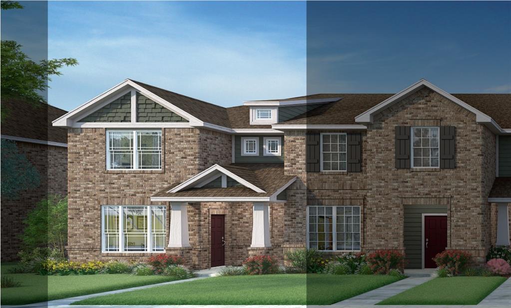 MLS# 21119419 - Built by HistoryMaker Homes - Ready Now! ~ Discover your future home in the Heartland Townhomes subdivision, where modern living meets convenience. This traditional townhouse, with an estimated completion date of March 31, 2026, features 1,775 square feet of thoughtfully designed space, including three spacious primary bedrooms and three bathrooms—two full and one half. The open floorplan seamlessly connects the living and dining areas, perfect for entertaining.  Enjoy the practical interior features such as double vanities, walk-in closets, and a pantry, complemented by central heating and cooling for year-round comfort. Step outside to the covered patio, ideal for relaxation. With a two-car garage, this residence combines style and functionality. Located in the esteemed Crandall ISD, with schools nearby, this home is a perfect blend of comfort and accessibility.