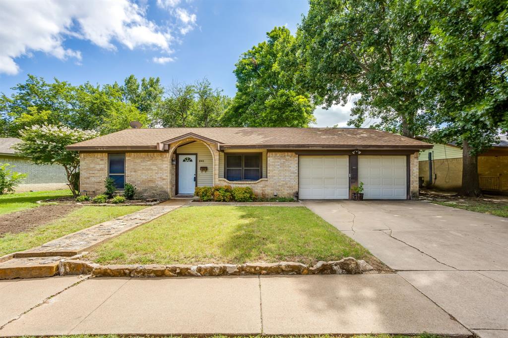 Wonderfully maintained home in the heart of Burleson! Situated on a spacious lot with mature trees, this home offers comfortable living with a functional floor plan. This home features 3 bedrooms, 2 bathrooms, a flex room, wood flooring, walk in closet, huge covered screened in porch, new plumbing, spacious rooms and so much more!