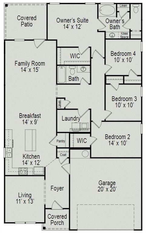 MLS# 21277990 - Built by Smith Douglas Homes - Ready Now! ~ The Davenport II offers expansive single level living space with so much flexibility. When entering the front of the home you'll have the choice of a living room, study or dining room. The spacious kitchen opens up to the family room with a large kitchen island, perfect to gather round. If you don't need 4 bedrooms, you may choose to build the home with 3 and use the flex area for a hobby space. If you need more bedrooms or just wish to have a loft, you may choose to add the optional bonus which can be configured as a large entertaining area or as a loft with additional 5th bedroom and full bathroom.