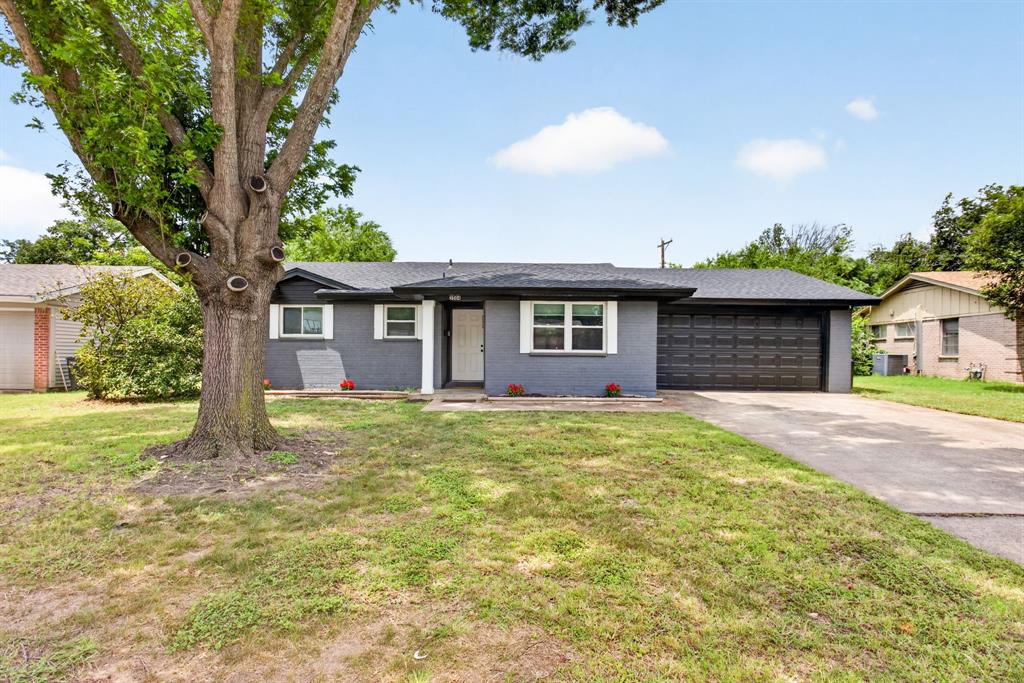 Welcome home to this charming, move-in ready gem near the desirable West Camp Bowie. Thoughtfully updated from top to bottom, this home blends timeless style with everyday functionality, featuring an open-concept layout, beautiful stone countertops, and a kitchen that flows effortlessly into the living and dining spaces. Durable laminate flooring extends throughout the main living areas, while tile in the kitchen and bathroom offers easy maintenance. Whether you're purchasing your first home, simplifying into a smaller space, or looking for an investment in an established neighborhood, this home offers incredible value. New energy-efficient windows help keep utility costs down while filling the home with natural light. Out back, enjoy a peaceful, private backyard with a newly installed fence and no rear neighbors, thanks to the adjacent school property. Located in one of Fort Worth's hidden gems, you'll love being just minutes from the restaurants, coffee shops, and local favorites along West Camp Bowie, with easy access to downtown, Clearfork, and major commuting routes. This is the kind of home that's easy to love the moment you walk through the door.