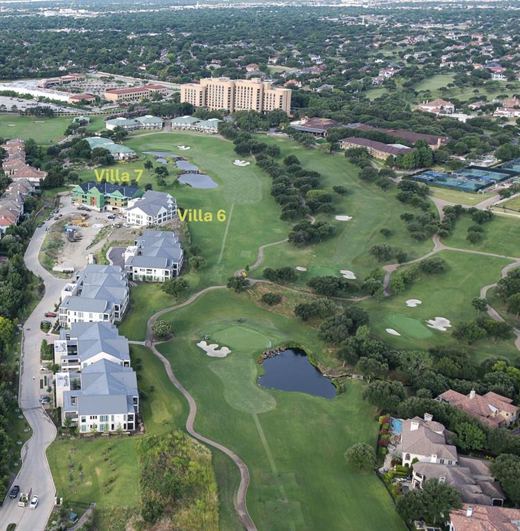 The Residences are luxury new construction golf villas nestled on the 17th and 18th fairway of the prestigious TPC Las Colinas golf course. Adjacent to the Ritz Carlton Resort and the Nelson Golf and Sports Club. Each exquisite home in Villa Seven offers spectacular panoramic views of the scenic waterfall! #21 is the premium penthouse corner location! Includes an oversized and enclosed 3-car garage! Relax on your private terrace and enjoy the serene sound of the waterfall while watching the sunset over the Ritz.   These unique, one-story villas are a golfers paradise and an architectural masterpiece. The open-concept design is enhanced by high ceilings and an abundance of natural light provided by floor to ceiling windows.  A blend of classic and contemporary that exude excellence and understated elegance. Offering nature's tranquility, the golf course is designated as a “certified Audubon cooperative sanctuary.” Experience the epitome of resort living within minutes of downtown Dallas. The Residences are a cart ride away to golf, tennis and pickleball courts, dining, pools with cabanas, the spa, social events and all of the amenities offered with the Nelson club and Ritz Carlton resort.  Only a moment to the Las Colinas business hub headquarters and upcoming Wells Fargo campus, Toyota Music Factory and entertainment complex, Lake Carolyn with multiple lakefront dining and retail options. The location is unsurpassed for business or personal travel. Only 10 minutes to DFW and 15 min to Love Field Airports.  Experience resort living and a luxury, low-maintenance lock and leave lifestyle at its' finest!