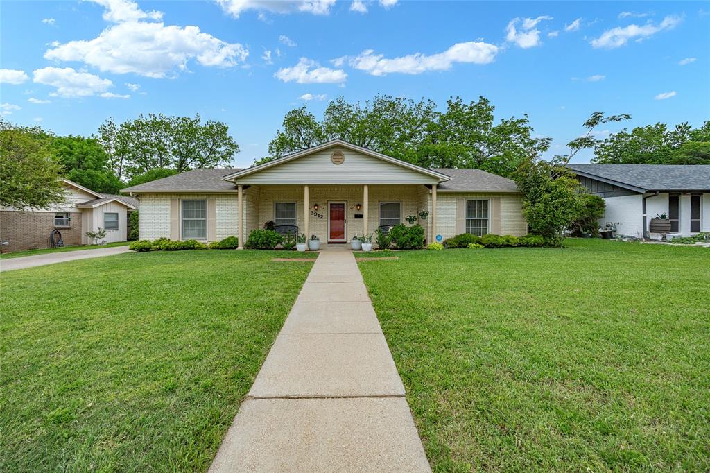 Welcome to this charming 3 bedroom, 2.5 bathroom brick home nestled in a quiet, well-established neighborhood in Benbrook. From the moment you arrive, you’ll appreciate the warm character and inviting feel that makes this house truly feel like home. Step inside to a cozy living room filled with charm, featuring classic paneling, built-in shelves and cabinets, and a beautiful brick fireplace with a gas starter and gas logs—perfect for relaxing evenings. The kitchen offers all-electric appliances, a convenient breakfast bar, a casual dining space, and a new dishwasher, making everyday living both functional and comfortable. Just off the kitchen you’ll find a versatile formal dining room—currently being used as an office—that flows into an additional family room, creating the perfect layout for gathering, entertaining, or working from home. The sunroom at the back of the home provides even more flexible space and can easily serve as a second office, hobby room, or relaxing sitting area overlooking the backyard. Down the hall are two well-sized bedrooms, while the primary suite is privately tucked into the back corner of the home. The en-suite bathroom features dual sinks, tile countertops, and a walk-in shower. Outside, enjoy the enclosed sun porch and a spacious backyard complete with privacy fencing and an 11x9 storage shed. The rear-entry garage offers plenty of parking and adds to the home’s curb appeal. Located in a family-friendly neighborhood with a park just down the street, this home is also within walking distance to the elementary, middle, and high school. Commuters will appreciate the easy access to I-30, I-20, and Loop 820, with downtown Fort Worth just a quick 15-minute drive away. Additional features include a modern sprinkler system to help keep the yard looking its best year-round. Homes with this much charm, space, and convenience don’t come around often—schedule your showing today and see everything this Benbrook gem has to offer.