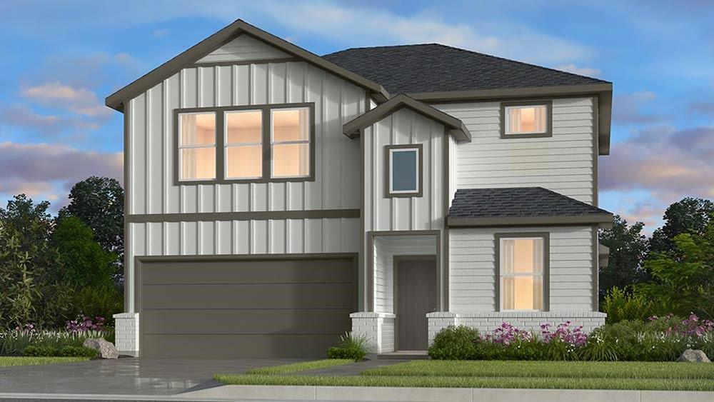 What's Special: Large Kitchen Island - Two Bedrooms Down - East Facing Patio. New Construction - Ready Now! Built by Taylor Morrison, America's Most Trusted Home Builder. Welcome to the Verbena at 15052 Hierba Mora Drive in Madero! This versatile new home offers a bright, open layout designed for both comfort and connection. Off the inviting foyer, a secondary bedroom and full bath provide flexibility, while the entry leads into a stunning great room with a pop-up ceiling that flows seamlessly into the dining area and kitchen with a central island and pantry. Tucked at the back, the private primary suite features a spacious walk-in closet and dual-sink bath. Upstairs, three secondary bedrooms each include walk-in closets and share a full bath, along with a spacious game room perfect for relaxation or entertaining. Enjoy outdoor living with a covered patio and everyday ease with a 2-car garage. There’s so much to love about Madero in Fort Worth. Set on spacious lots with winding streetscapes, the community feels open and inviting. Planned amenities include open-air centers, sports courts, a resort-style pool, lush trails, and future retail. With no MUD or PID taxes, you’ll have even more freedom to enjoy all Fort Worth has to offer. Additional Highlights Include: Pop up ceiling at primary suite and great room, gas drop at patio, GE energy star refrigerator, GE to load washer and dryer, and whole house blinds. Virtually staged photos are for representative purposes only. MLS#21290130