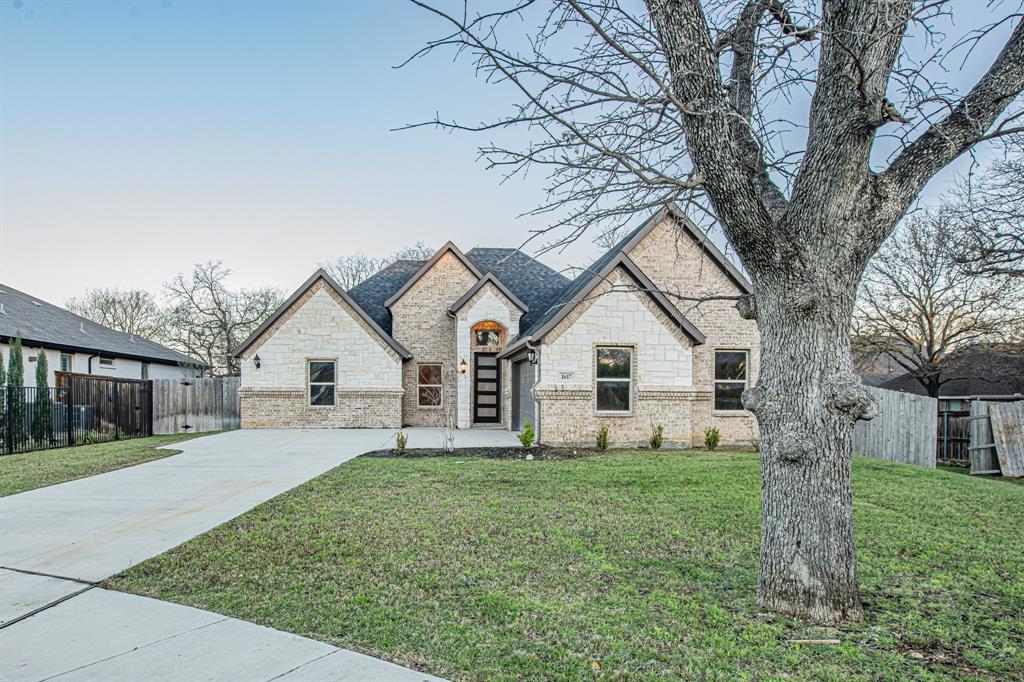 This amazing home in the desired community of OAK HARBOR ESTATES boasts and LAKE VIEW!!! this well-beautiful home situated on a pretty, HUGE lot, FRONT LAKE VIEW , 4 bedrooms, 2 and one-half bathrooms, 2-car garage ! The kitchen is a great space to prepare those special family meals! The kitchen has RICH AMAZING QUARTZ, decorative backsplash, a large island, ample cabinet storage and lots of counter space. The breakfast area overlooks the backyard oasis. ! The master suite has room for a sitting area. The other 3 bedrooms are split from the master suite and share a nice full-sized bathroom. There is also a study with a closet and French doors that could easily be a 4th bedroom. The home is designed with engineered hardwoods and tile in the heavy traffic areas and in the master suite, and carpet in the secondary bedrooms. The large covered back patio with perfect place to unwind after a long day or to seek shelter from the hot and sun. The backyard offers plenty of space for sports. entertaining and pets! Enjoy all that the community has to offer from the deer that roam freely, to the community pavilion, playground and boat dock. Close to schools, shopping , OAK HARBOR IS THE BEST SUBDIVISION IN AZLE