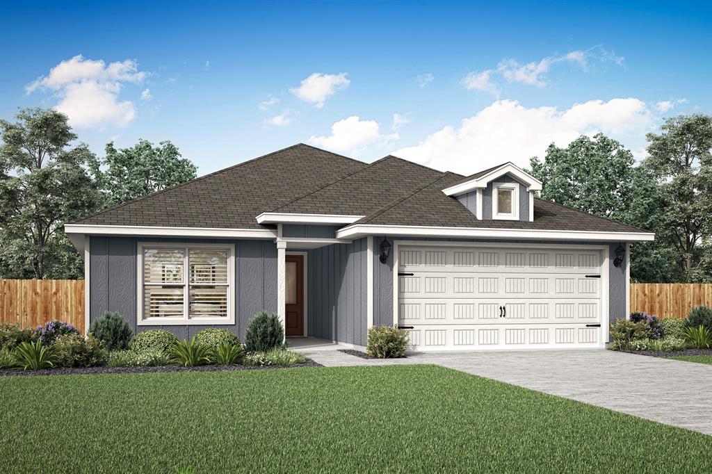 Make first impressions count with this beautiful, new-construction home in Fort Worth. This single-story, three-bedroom, two-bath home is bursting with charm and upgrades. The heart of the home is open to the family room and dining room, creating the ideal entertainment area. The master suite is the perfect place to retreat to, with peaceful backyard views, an en-suite bathroom and a walk-in closet. Granite countertops, energy-efficient kitchen appliances, luxury vinyl-plank flooring, a Wi-Fi-enabled garage door opener and many more are included at no extra cost to you!