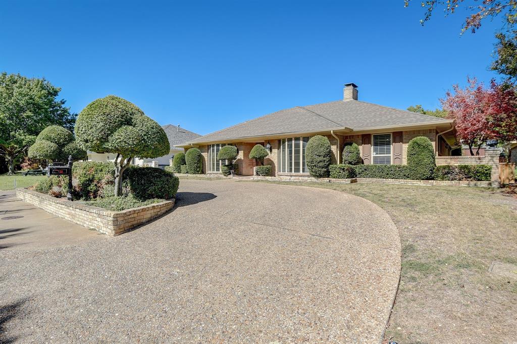 RARE Prestonwood opportunity! This original owner's home is a canvas waiting for your vision. It features a circular driveway, a pool ready to be filled in the backyard, and a well-thought-out floor plan with three bedrooms on one side and an oversized private flex room on the other—perfect for entertaining guests or creating a special space just for you. Don't miss the chance to bring your ideas to life in the desirable Prestonwood neighborhood. Whether you choose to renovate or build brand new, this property offers endless possibilities. Make it your own—schedule a viewing today! This home is an estate so no Seller's Disclosure Notice is available and the Buyer will need to purchase a new survey.
