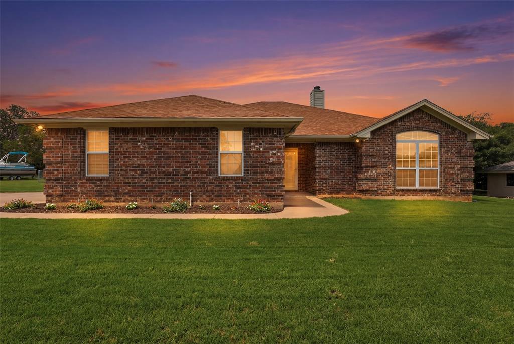 Pride of ownership in this ORIGINAL OWNER METICULOUSLY cared for home............located on a LARGE 12,722sf lot.......3bed 2bath  1730sf with OPEN CONCEPT.....WOOD burning FIREPLACE........LG SHED........No city TAXES.........No HOA........updates include ROOF 2021, HVAC 2022, luxury vinyl plank and GORGEOUS granite in kitchen........NO CARPET........split bedrooms.......SS appliances and FRIG conveys.......HUGE kitchen with large ISLAND and plenty of cabinets........LG walk in PANTRY.........VERY clean in and out........chain link FENCE........MASTER bath offers 2 sinks, SPA tub, separate shower and WALK IN closet.......NEUTRAL colors.........only 6 min to nearest grocery store......10 min to the HISTORIC TOWN SQUARE where you can enjoy boutique and antique shopping, restaurants, events, theater, night life, live music and much more!!!! Don't forget about GRANBURY LAKE too!!!
