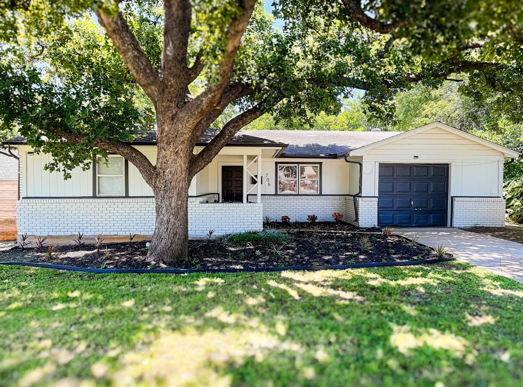 Searching for a centrally located 4-bed home in Euless with quick highway access, nearby schools, and a modern cozy feel? Welcome to 706 Henslee Drive in the established Cedar Hill Estates addition, where quiet streets, longtime neighbors, and convenient access throughout the DFW Mid Cities area create a lifestyle buyers are looking for. 

This thoughtfully updated single-family residence features 4 bedrooms, 2.5 baths, and approximately 2,000 square feet of living space on over a quarter of an acre. Inside, updated LVP flooring throughout, refreshed lighting, and an inviting living area creates a warm and comfortable atmosphere with a clean modern touch. The flexible floorplan offers space for entertaining, working from home, or everyday living. 

Recent improvements include a new HVAC system installed in 2025 along with additional interior and exterior updates completed within the last several years. The spacious backyard provides room to relax, play, garden, or create your ideal outdoor setup. 

Located within walking distance to South Euless Elementary and zoned to Euless Junior High and Trinity High School in HEB ISD, this home combines convenience with neighborhood charm. Residents love Cedar Hill Estates for its established feel, mature surroundings, and strong sense of community, with many longtime homeowners still in the neighborhood today. Easy access to Highway 183, 360, and 121 makes commuting simple, while DFW International Airport and Grapevine Mills shopping, dining, and entertainment are all nearby. No HOA. Go-and-show. This home offers an exceptional opportunity to enjoy space, comfort, and location in the heart of Euless.