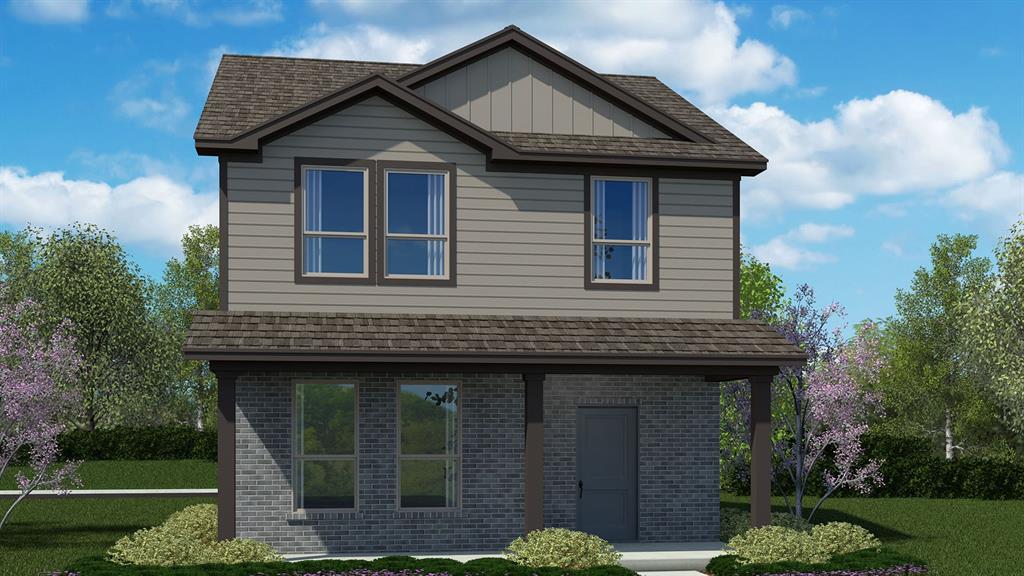 Gorgeous new D.R. Horton home in the Orchard Village community located in Fort Worth and Everman ISD! Two-story Hazelnut floorplan, elevation A, with an estimated summer completion, offers 3 bedrooms, 2.5 bathrooms, and a 2-car garage with a spacious, open-concept design ideal for modern living. The first floor features a generous family room that flows into the dining area and contemporary kitchen. The kitchen is equipped with quartz countertops, 36” painted cabinets, stainless steel appliances, an electric range, stainless steel sink, center island, and a walk-in pantry. A convenient powder bath is located on the main level for guests. Upstairs, the private primary suite includes an en-suite bath with dual quartz vanities, a walk-in shower, and a spacious walk-in closet. Two secondary bedrooms share a full bathroom with a quartz vanity top. Luxury vinyl plank flooring extends throughout the main living areas and wet zones. Built with energy-efficient construction and equipped with America’s Smart Home Technology. Exterior features include a landscape package, full sprinkler system with rain sensor, privacy fencing, and more. Conveniently located near Southern Oaks Golf Course, TCC South Campus, and major highways including I-20 and I-35, offering easy access to shopping, dining, and DFW International Airport.