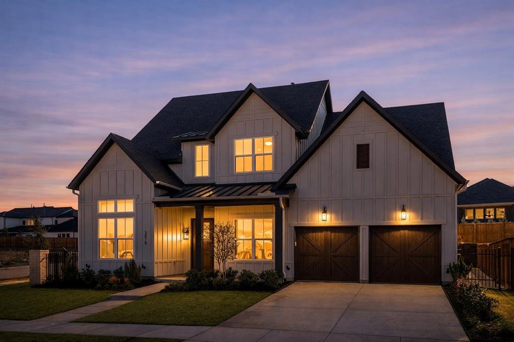 Incredible opportunity! This home is priced below the seller's build cost, creating a rare opportunity with over $274K in thoughtfully selected upgrades on a premium corner lot, and includes an optional fifth bedroom, a $22,900 upgrade. Discover elevated living in this custom-optioned 5-bedroom, 4.5-bath masterpiece in the prestigious Fields of Frisco, one of the most anticipated communities in the nation. From the grand foyer, a sweeping staircase with wrought iron balusters makes a striking first impression, setting the tone for the home’s timeless elegance. At the heart of the home is a chef’s kitchen featuring a dramatic waterfall-edge quartz island, premium appliances, and custom cabinetry, overlooking the open-concept living and dining spaces. A wall of sliding glass doors connects these spaces to the oversized covered patio, creating a seamless transition for indoor-outdoor entertaining. The serene primary suite offers a spa-like retreat with a soaking tub, dual vanities, a designer walk-in shower, and an oversized custom closet. Entertainment is effortless with dedicated game and media rooms. Perfectly located near the PGA headquarters, championship golf courses, and top-rated schools, this home blends modern luxury with unrivaled convenience. Fields of Frisco promises an exceptional lifestyle for those who expect the best.