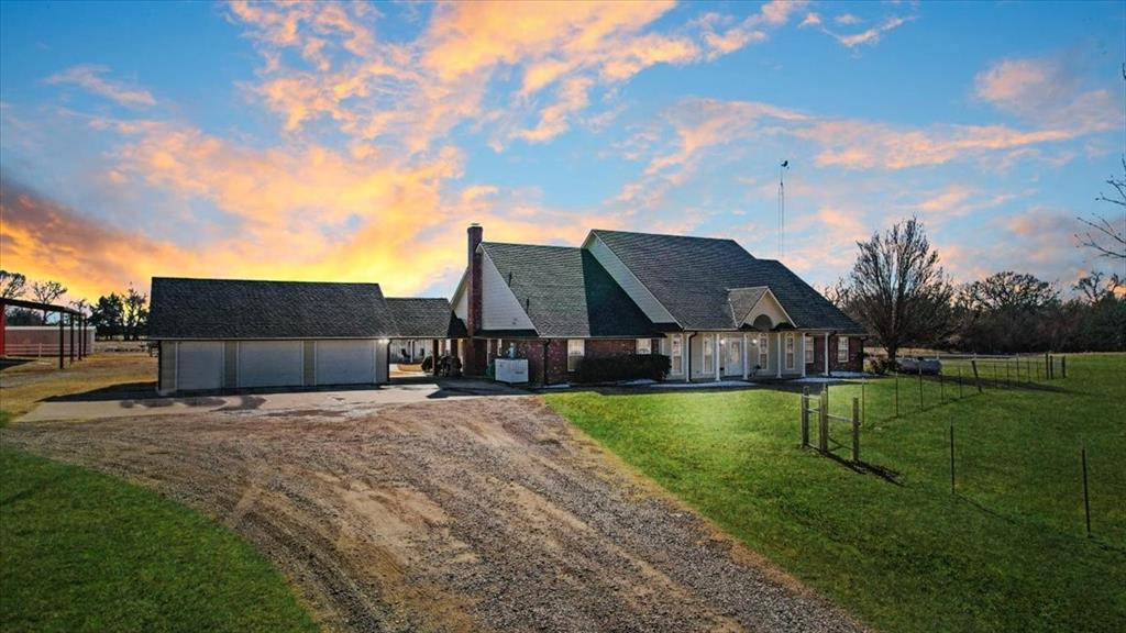 Summertime is coming!!!!! Perfect place to start the party!! Come see this retreat where family roots can grow deep and memories can last a lifetime. Set on 16.49 acres of fenced, rolling pasture with two stocked ponds, this beautifully designed home offers space, versatility, and the kind of warmth that makes it easy to imagine staying for decades. An additional office can serve as a 4th bedroom, giving families room to expand, host, or simply spread out.
Inside, the home features thoughtful touches throughout — built in bookcases perfect for displaying treasured photos and keepsakes, a generous walk-in pantry ready for big family gatherings, and both formal and casual dining and living areas that make everyday living and holiday hosting equally effortless.
Step outside and enjoy the serenity. An inground swimming pool invites summer fun, while the detached pool house — complete with a bar and full bathroom — creates the ideal hangout for teens, guests, or even multigenerational living. The oversized detached garage with a roll up door offers easy storage for tractors, equipment, or recreational gear.
For those who need serious workspace or dream of running a business from home, the 50×70 shop is a standout feature. Equipped with an office, water, septic, 220 amp power, and large overhead doors, it’s ready for projects, hobbies, or professional use. A gated entrance adds privacy and peace of mind.
This is more than a property — it’s a lifestyle. A place where kids can fish in the ponds, where friends gather by the pool, where holidays feel magical, and where every season brings something new to enjoy. A home built for today, tomorrow, and all the years to come.