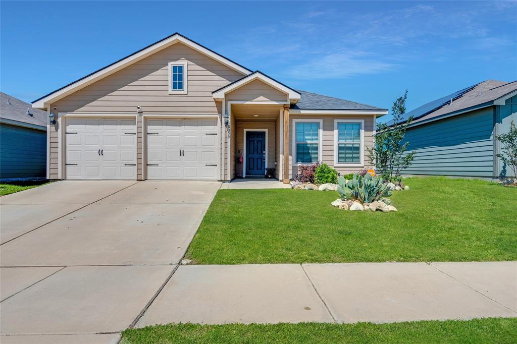 Built in 2020 and meticulously maintained, this inviting home offers the perfect blend of modern style and everyday comfort. The open-concept floor plan is ideal for both entertaining and daily living, featuring a spacious kitchen with a large island, abundant counter space, and sleek black hardware throughout.

The private primary suite provides a peaceful retreat, while the flexible secondary bedrooms offer space for guests, a home office, or hobbies. Step outside to a fully fenced backyard with a covered patio—perfect for morning coffee, weekend barbecues, or relaxing evenings at home.

As an added bonus, the washer, dryer, and refrigerator convey with the property, making your move even easier. Conveniently located near shopping, dining, schools, and major commuter routes, this home delivers the comfort, convenience, and value today's buyers are looking for.