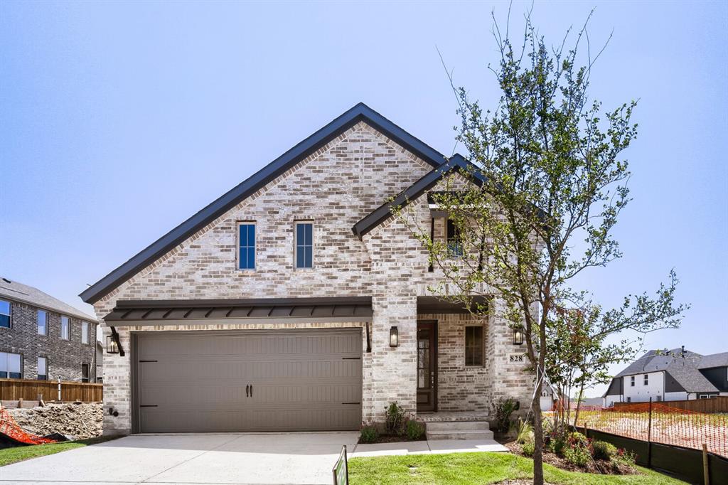 This well-crafted 2,854 sq. ft. two-story home stands out for its architectural charm and highly functional layout, featuring 4 bedrooms and 4.5 bathrooms, with the rare convenience of every bedroom having its own private bath. The heart of the home is the light-filled family room with soaring 18-foot ceilings, a cozy electric fireplace and a curved second-floor overlook that forms a charming Juliet-style balcony—adding timeless character and visual connection between levels. The primary suite is located on the first floor, creating a peaceful retreat with a spacious bathroom and an oversized vanity mirror—an elegant detail that instantly resonates with homeowners. Also on the main level, an enclosed study room with French doors offers flexibility to serve as a home office or a formal dining space, adapting effortlessly to your lifestyle. Designed for daily comfort, the family foyer includes a built-in mud bench seating and cabinetry, conveniently positioned across from an oversized laundry room. Outdoor living is equally inviting with a private front courtyard and a covered patio, creating multiple spaces to relax and entertain. This is one of the community’s most popular floor plans—loved for its balance of beauty, privacy and livability. Move-In Ready!