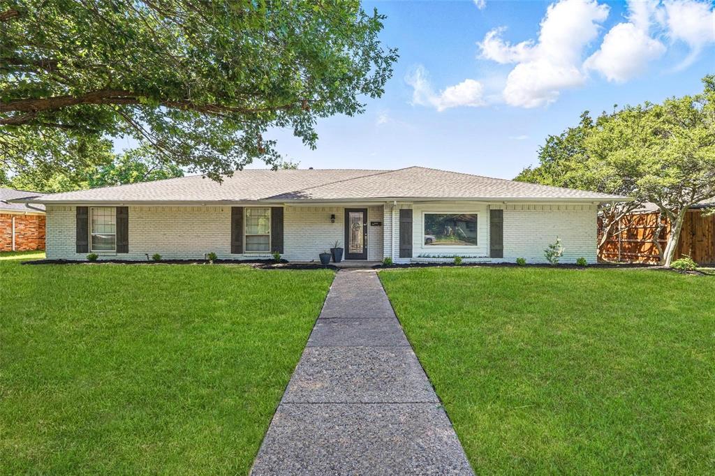 Fully remodeled Royal Chapel Estates gem! This home is meticulously remodeled, featuring an open layout, stunning kitchen with quartz countertops, top of the line fixtures, and media room (or 5th bed). Versatile bonus sunroom could be a yoga studio, workout area or cozy reading nook. This floor plan has it all, and allows for flexibility, privacy, open entertaining, and cozy spaces with the style you're looking for. Primary suite features two large closets and a fully renovated bathroom. The layout of these bedrooms also features a mother-in-law suite off the kitchen. Huge back yard can be used for fire pit gatherings, throwing the ball, or barbecues, and features a beautiful board on board fence.