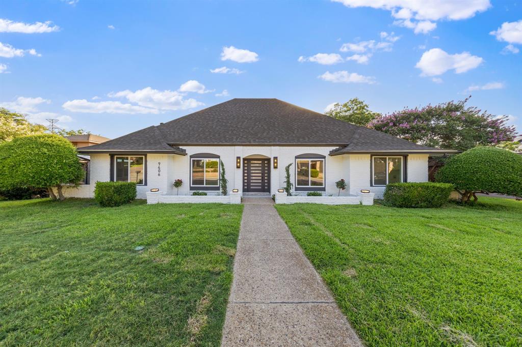 Welcome to 9406 Hilldale Drive, where timeless design meets modern luxury in one of East Dallas' most sought-after neighborhoods. Situated on an oversized 0.29-acre lot within coveted Merriman Park Elementary, this extensively reimagined residence has been thoughtfully renovated from the ground up, offering exceptional craftsmanship, high-end finishes, and peace of mind.

Featuring 4 bedrooms, 3.5 baths, and an expansive game room with a wet bar and private balcony, the home offers an ideal layout for everyday living and effortless entertaining. Private alley access enhances convenience and curb appeal.

The heart of the home is a stunning designer kitchen featuring custom white oak cabinetry, quartz countertops with a full-height quartz backsplash, premium appliances, a pot filler, gesture-sensing vent hood, and curated finishes throughout. Engineered hardwood floors, designer lighting, custom millwork, floor-to-ceiling Italian tile, and spa-inspired bathrooms—including a breathtaking primary wet room with a freestanding soaking tub and dual shower—elevate every space.

What truly sets this home apart is the investment behind the walls. Nearly every major system has been replaced or upgraded, including foundation improvements with a lifetime transferable warranty, a brand-new roof, all new windows, two new energy-efficient HVAC systems, two new water heaters, new insulation, updated electrical components, smart home features, and more.

Additional highlights include a custom wine cellar, dry bar, finished epoxy garage, Trex balcony with glass railing, remodeled fireplaces, fresh interior and exterior paint, new fencing, and beautifully updated outdoor living spaces.

Offering the rare combination of luxury finishes, extensive structural and mechanical improvements, and an unbeatable East Dallas location just minutes from White Rock Lake, Lake Highlands, and premier shopping and dining, this is a home designed to be enjoyed for years to come.