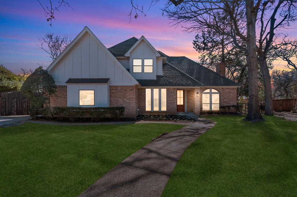 Motivated Seller! Welcome to this fully renovated 5 Bedroom, 4 Bathroom home offering over 3000 square feet of thoughtfully designed living space on an expansive 14,000 sq ft lot . Featuring dual primary suites (one up, one down), this home provides exceptional flexibility for multi-generational living or guest privacy. The versatile floor plan easily functions as: 5 bedrooms, 4 bedrooms with private office, or 3 bedrooms with office and flex room. Recent upgrades include new windows throughout, foundation repair with warranty, and new HVAC — offering both style and peace of mind.
Additional features include a wood-burning fireplace, large mud room, formal dining room and breakfast nook, a bright atrium bringing natural light into the heart of the home, a sparkling pool ideal for entertaining, as well as a secret playroom for the kids. Located in a quiet cul-de-sac, this property combines space, function, and modern updates designed to grow with you.