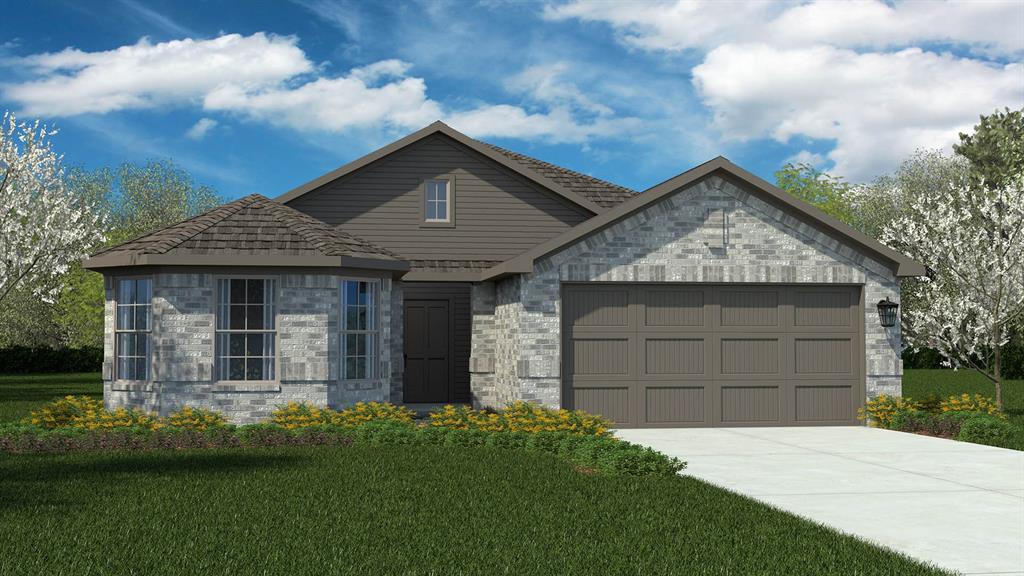 Available for a Quick Move-in! D.R. Horton is excited to serve as your Home Builder in the fabulous New Longhorn Estates Community in South Fort Worth and Crowley ISD! Complete and Move-in Ready! Fabulous single-story Huntsville floorplan, elevation C features 4 bedrooms, 2 bathrooms, and a 2-car garage. Enjoy an open-concept layout that flows from the family room to the kitchen, which includes a large seating island, granite countertops, stainless steel appliances, a gas range, built-in microwave, and a corner pantry. The primary bedroom offers a private bath with a wide quartz-topped vanity, a 5-foot oversized shower, and a generous walk-in closet. Ceramic tile floors in entry, hallways, and wet areas, plus a Home Is Connected® Smart Home Technology package for modern convenience. Relax on the covered back patio in a fenced yard complete with sod and sprinkler system. Additional features include a gas tankless water heater for energy efficiency. Longhorn Estates is more than a neighborhood; it's a community designed with your future in mind.