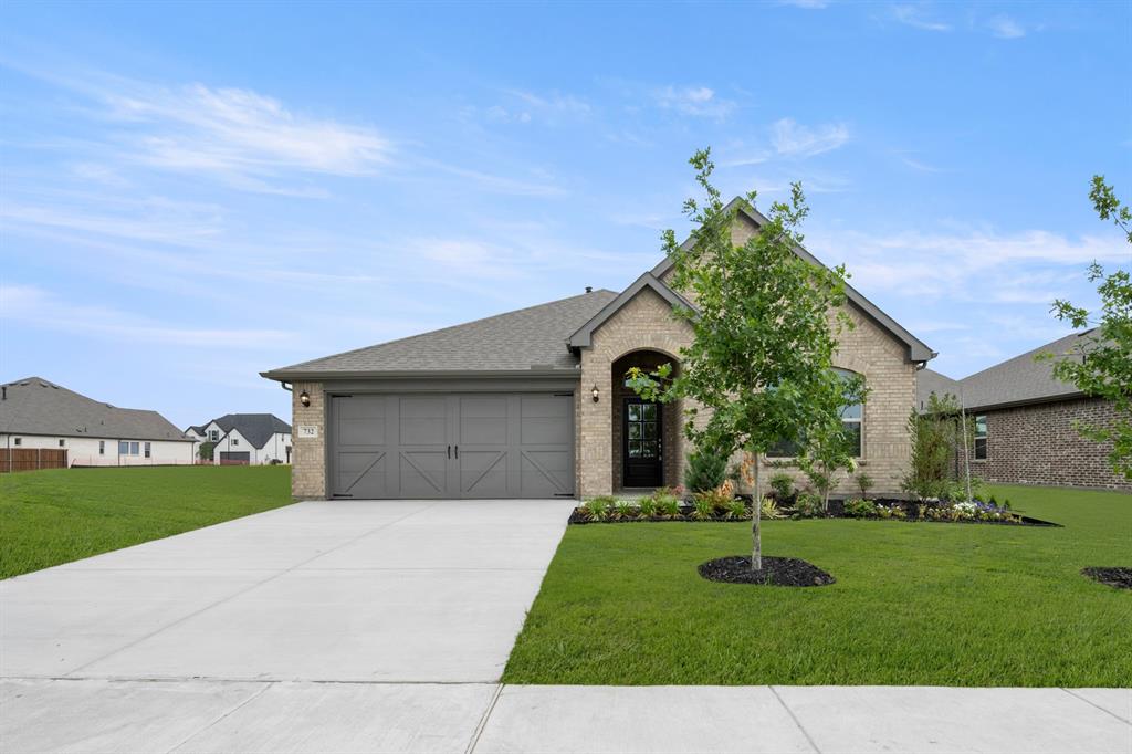 MLS# 21265254 - Built by Impression Homes - Ready Now! ~ Traditional single family residence in Myrtle Creek offering 1,915 sq ft, 4 bedrooms and 2 full baths. Interior features include an eat-in kitchen with island and pantry, and smart home system. Open living and dining areas, tile and carpet flooring. Exterior includes a covered patio and 2-car garage. Slab foundation and composition roof. Located in Waxahachie ISD—Oliver Clift Elementary and Waxahachie High.