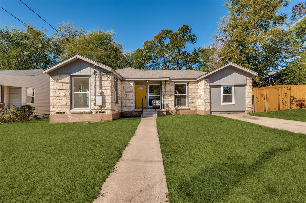 Charming Oak Cliff Cottage. Stop Renting & Start Owning! Why keep paying rent when you can own this beautifully updated 3-bedroom, 2-bath cottage in one of Dallas’ most vibrant neighborhoods. Nestled in the heart of Oak Cliff, this ranch-style home blends traditional charm with modern updates, offering endless potential for personalization. Step inside to find an open floor plan, stunning wood floors, and a stylish kitchen with incredible storage, stainless steel appliances, and a gas range perfect for home chefs. The spacious master bedroom features a custom closet system, while the additional rooms are great for a home office or guest space. The large backyard boasts a brand-new fence and a gorgeous deck ideal for entertaining or relaxing under the Texas sky. Located in a thriving community filled with lush parks, local shops, diverse dining, and a buzzing arts scene, this home is perfect for first-time buyers looking to invest in homeownership. Plus, special down payment assistance programs and an $5000 buyer credit through a preferred lender make this an even smarter move.  

Don't miss out—schedule your tour today and take the first step toward building equity!