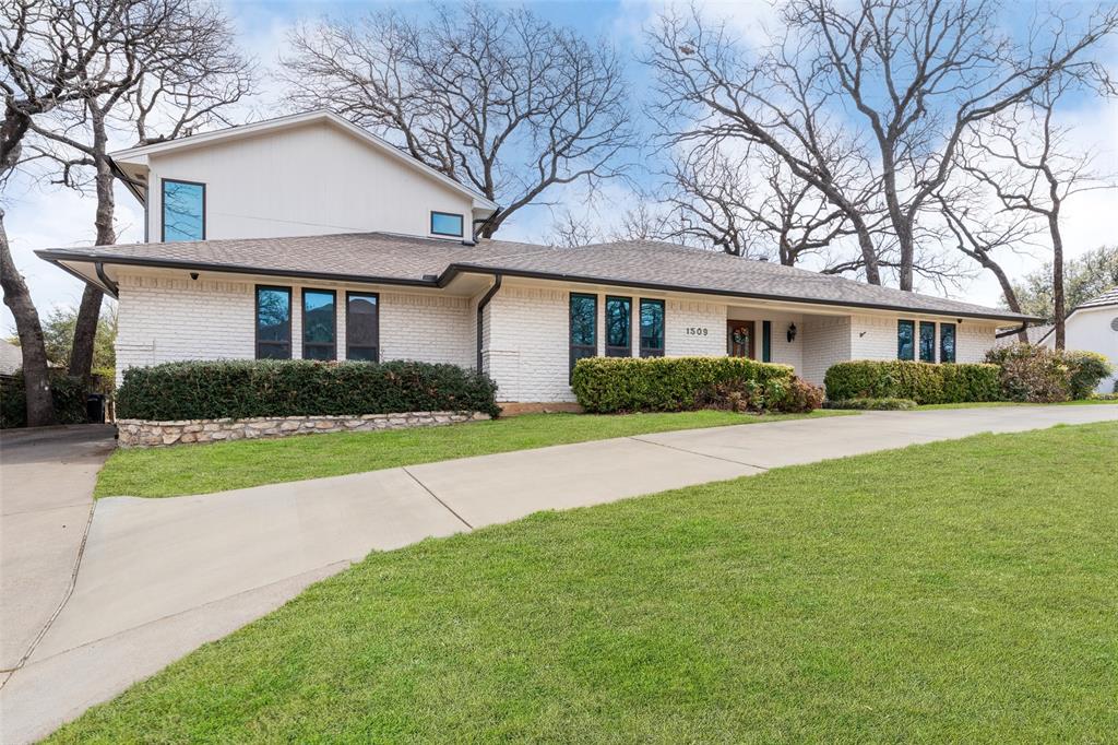 Make this beautifully remodeled home in Millbrook with a pool yours. Located at the top of a hill for a quiet location. Walking in, you will instantly see the finer touches of hardwood floors, granite counters, Viking stainless steel kitchen appliances, and updated windows. Outdoor living with pet-friendly turf that you have been dreaming of! The large master suite is equipped with electric blinds, French doors to the patio, a barn door, a walk-in shower, and a soaking tub! The living room has a wall of built-ins and a skylight. The dining room has a built-in hutch. The oversized downstairs bedroom would be great for a mother-in-law or guest suite, as it sits just down the hall from the large laundry room and garage access, and the upstairs game room is 36x23! Perfect for entertaining, it hosts a half bath and a wetbar for all your guests. Fantastic floorplan with everything downstairs except the gameroom. Gorgeous pool, storage builiding and hot tub.