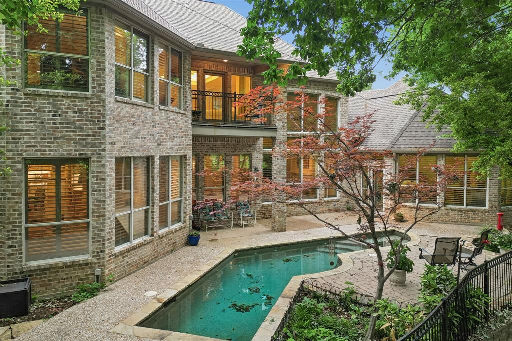 ** $25,000 offered in concessions!! ** Beautiful CREEK and GOLF COURSE LOT! Nestled on nearly half an acre in the prestigious Kensington Creek community, this luxury estate offers privacy, elegance, and beautiful natural surroundings. Situated on a shaded, multi-level creek lot backing to the golf course at Eldorado Country Club, the property delivers serene views and an exceptional outdoor setting with lush landscaping.

Step inside to a grand entry flanked by formal living and dining areas, where vaulted ceilings and a stunning fireplace frame views of the backyard oasis. With 4,434 square feet, this home features 5 beds, 4 full baths, a powder bath, & two staircases. The main level showcases updated hand-scraped hardwood flooring & a chef’s kitchen with custom cabinets, Jenn-Air appliances, built-in refrigerator, dual ovens, & a 6-burner cooktop with griddle. Entertain with a butler’s pantry, dual walk-in pantries, and a bricked wine cellar. The kitchen with eat-in breakfast includes built-in bench seating open to a spacious family room with gas fireplace.

A secondary guest suite with full bath—currently used as a study—offers flexibility for multi-gen living or a home office. The laundry room includes a sink, built-in cabinets, and space for a refrigerator, plus a 3-car swing garage. Upstairs features an open loft with a private slate balcony overlooking the creek and golf course. Three additional bedrooms include a Jack-and-Jill bath & a separate full bath. The step-down game room with closet and attic storage access is ideal as a media room..

The first-level primary suite offers a sitting area & views of the beautiful pool & spa. Primary ath includes separate vanities, garden tub, separate shower, walk-in & cedar closet. Light-filled with 70 windows, the home also features custom built-ins, plantation shutters, and thoughtful architectural details, creating a warm yet refined atmosphere throughout. *** Two BRAND NEW HVAC units & furnaces (June ‘26) ***