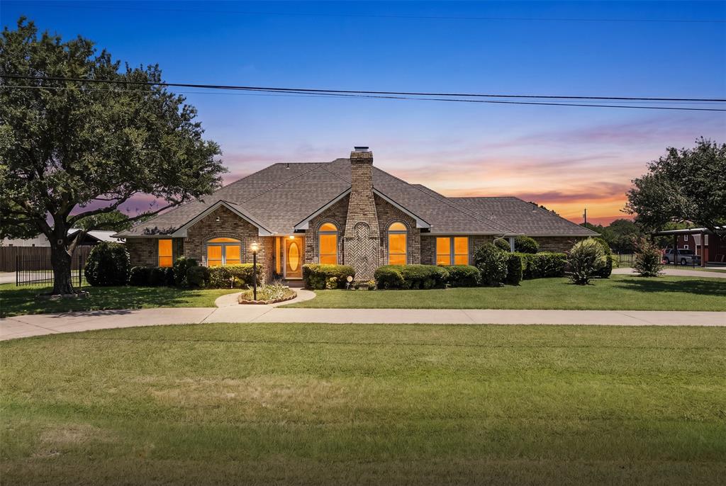 519 Hiwasee is not another cookie cutter option. Located outside the Waxahachie city limits in established Tecumseh Park Estates, this move-in ready home offers the kind of space and setting that feels harder and harder to find. Pull into the circle drive, notice the mature surroundings, and you'll immediately understand why this neighborhood has remained so sought after. Inside, thoughtful updates and a comfortable floor plan create a home that feels welcoming, and ready for real life. A new roof was installed in June 2026, and one of the home's hot water heaters was also replaced in June 2026, adding even more peace of mind. A HUGE back porch, this is where morning coffee turns into an extra cup, football games spill outside, friends gather for dinner, and quiet Texas evenings become your favorite part of the day. It's not just a covered patio—it's an outdoor living room waiting to be used. The extra-large 3-car garage gives you the kind of space you'll wonder how you ever lived without, with room for vehicles, storage, tools, hobbies, or weekend projects. The circle drive makes coming and going easy while adding to the home's inviting country-estate feel. Life in Tecumseh Park Estates offers a little more breathing room outside the city limits while keeping you connected to Waxahachie shopping, dining, schools, healthcare, and everyday conveniences. The neighborhood pond adds to the peaceful, established setting and gives this community a character all its own.