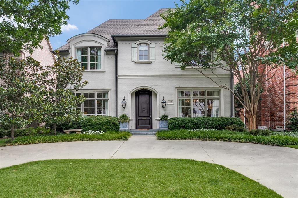 This beautiful 5 bedroom University Park home built with impeccable quality by Robert Elliott features hardwood floors, natural light, spacious formals, a downstairs bedroom, incredible storage, and floor plan wonderful for entertaining. Chef's kitchen includes a gas cooktop, warming drawer, butler’s pantry and a large island opens to family room with a wall of windows overlooking the fabulous back yard. Landscaped yard with pool has artificial turf, covered patio with fireplace and built-in grill. Upstairs includes primary suite, three generous sized bedrooms with en-suite baths, and game room. Located on a great block in UP Elementary, this wonderful home should not be missed.