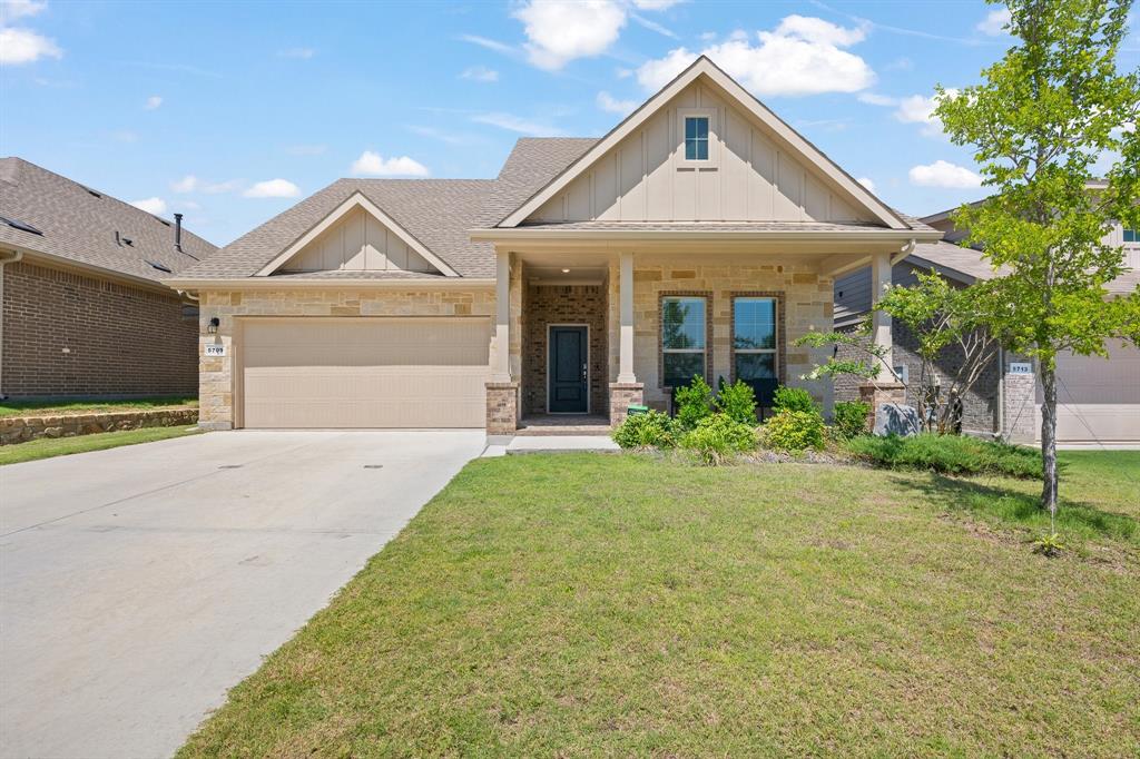 Offering interest rate incentives, with options as low as 4.99% for qualified buyers. Step into your next chapter in this beautifully crafted, like-new home where style, comfort, and thoughtful design come together. From the charming front porch to the custom designer finishes throughout, every detail reflects the care and love poured into this home.

This stunning single-story layout offers 4 spacious bedrooms, 2 modern baths, and an open-concept design that’s perfect for both everyday living and entertaining. The kitchen is a dream, complete with quartz countertops, a gas cooktop, walk-in pantry, oversized island, dry bar, and stylish lighting. The eat-in dining space and breakfast bar flow seamlessly into the living area, creating an inviting atmosphere for gatherings.

The private primary suite is a true retreat, featuring a spa-inspired ensuite with a garden tub, separate shower, and a large walk-in closet with built-ins. Three additional bedrooms and a full bath provide the perfect setup for family, guests, or a dedicated home office.

The laundry room includes space for a second fridge or freezer, while the backyard offers an ideal outdoor escape with your covered patio, no rear neighbors perfect for peaceful evenings or entertaining under the stars.

Located just minutes from I-35 and surrounded by top communities including Argyle, Bartonville, Flower Mound, Highland Village, Lantana, and Downtown Denton, this home puts dining, shopping, and top-rated schools right at your fingertips. Easy commute to Dallas, Fort Worth, or UNT.

This is more than a home, it’s your next chapter. Don’t miss the opportunity to make it yours!