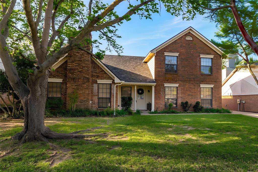 Charming home located in the highly rated GCISD and the desirable Countryside Estates neighborhood. Over the past three years, it has received major updates, including new siding, exterior paint, roof, both HVAC systems, water heater, electrical panel, and more. The LG washer, dryer, and refrigerator are only two years old and will stay with the home, saving you the cost of new appliances. The backyard features a covered patio and the added privacy and convenience of a rear-entry garage. Inside, the home offers a great floor plan with the primary suite located on the first floor. This is a wonderful opportunity to own a home zoned for Colleyville schools at an excellent price. HOA is voluntary
