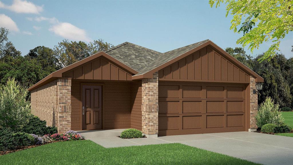 Gorgeous new D.R. Horton home in The Canyons community located in Keene and Keene ISD! The single-story Caprock Floorplan, Elevation B, with an estimated late Spring completion, offers 3 bedrooms, 2 bathrooms, a 2-car garage and a modern open-concept layout designed to maximize comfort and everyday functionality. The family room, dining area, and contemporary kitchen come together in an easy-flow design that creates a warm and inviting atmosphere for gatherings. The thoughtfully appointed kitchen includes quartz countertops, 36” painted cabinets, stainless steel appliances, a gas range, stainless steel sink, center island, and a walk-in pantry for practical storage. The private primary suite features an en-suite bath with dual quartz vanities, a 5-foot oversized shower, and a walk-in closet conveniently located off the bathroom. Two secondary bedrooms and a full bathroom with a quartz vanity top offer comfortable accommodations for family members or guests. Luxury vinyl plank flooring enhances the main living areas and wet zones, adding durability and low-maintenance appeal. Built with energy-efficient construction and equipped with America’s Smart Home Technology. Exterior highlights include a landscape package, full sprinkler system with rain sensor, privacy fencing, and more. Located just off Hwy 67, this community enjoys a prime position with convenient access to major attractions such as shopping centers, businesses, and healthcare facilities.