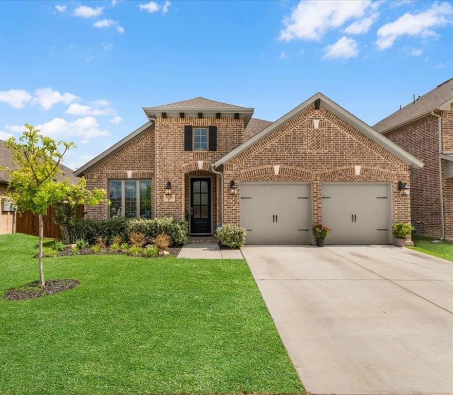 Not every new construction home feels custom... this one built by Coventry Homes does. Built in 2024 and thoughtfully designed with flexibility, function, and style in mind, this 2,141 sq. ft. home offers the perfect blend of open-concept living and private spaces. Featuring 3 bedrooms, a dedicated office, and an additional flex room, there's plenty of room for working from home, hobbies, a playroom, media room, or whatever fits your lifestyle. The heart of the home is the oversized kitchen, complete with a large island, abundant cabinet space, gas cooktop, and an open flow into the living and dining areas—making everyday living and entertaining effortless. Soaring ceilings, natural light, and clean modern finishes create a bright and welcoming atmosphere throughout. The spacious primary suite offers a relaxing retreat with a spa-inspired bath featuring dual vanities, a soaking tub, separate shower, and generous storage. Step outside and enjoy a quiet, beautifully maintained neighborhood with outstanding community amenities including a pool, park, and playground. Situated in the Eagle Mountain-Saginaw ISD, a popular school district serving much of north Fort Worth, and just minutes from shopping, dining, and everyday conveniences, you'll enjoy the perfect balance of neighborhood charm and accessibility. Whether you're looking for room to grow, space to work from home, or simply a newer home with a fantastic floor plan, this one checks all the boxes.