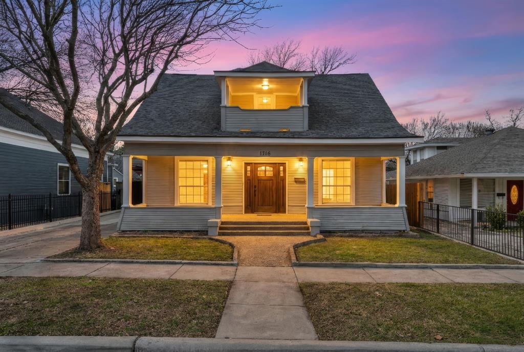 Two Homes, One Address—an exceptional opportunity in Fort Worth's Historic Fairmount District. This unique property features a beautifully updated 2,087 SF main residence with 4 bedrooms, 2.5 bathrooms, and a dedicated office, PLUS a detached casita offering approximately 576 additional SF with 2 bedrooms and 1 full bathroom. The casita square footage is not included in the MLS-advertised square footage, providing added flexibility and value.

Blending historic charm with modern updates, the main home features foundation work completed in 2023, quartz kitchen countertops (2024), luxury vinyl plank flooring (2024), an updated primary bathroom with new tile and vanity (2024), water heaters replaced in 2023 and 2024, and a new upstairs HVAC system installed in 2024.

Enjoy the welcoming front porch, charming second-story balcony, and an unfinished bonus room ideal for an office, gym, workshop, game room, or storage.

Privately situated behind the storage building, the detached casita includes separate water and electric meters, dedicated parking access, and a carport. Ideal for multigenerational living, guests, a private workspace, or potential income-producing opportunities.

Conveniently located just minutes from Magnolia Avenue, TCU, Downtown Fort Worth, local dining, shopping, neighborhood parks, and the community garden, this property offers a rare combination of character, versatility, and location.

A truly unique offering in one of Fort Worth's most desirable historic neighborhoods.

*Some photographs may include virtual staging.*