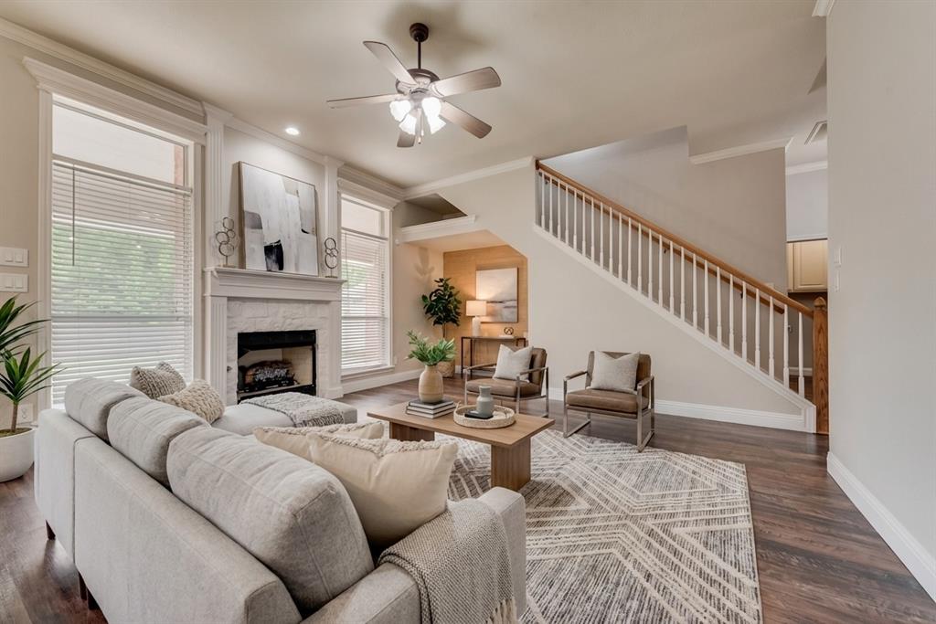 This Sanger special has been fully touched up to sparkle for it's new buyers! Turn-key property on a large lot means you have room for everything in the backyard and there's no HOA so bring your chickens to this sweet, quiet neighborhood tucked away on Sand Stone Dr. Baseball fan? We've got poles already installed for your batting cage nets, or use the sun sails included for extra shade! An extended patio gives you tons of entertaining space and the shed stays for all your additional yard party storage needs! Step inside this home to open living room, dining nook and kitchen refreshed and ready for your Saturday morning cup of coffee with tons of natural light! You'll find 4 bedrooms (4th is office but bonus room could be 5th!) all on the main floor in this home, with two tucked away in a private wing and a full bathroom with a large stand up shower. On the other side of the home, the Primary suite brings you lots of space in the bedroom and large windows, and a beautiful primary bathroom with dual sinks, a gorgeous standalone tub and a stand up tile and glass shower. Need a bit more space still? We've got you covered with a large bonus room upstairs that could be an additional large bedroom, overlooking the incredible backyard, along with an attached half-bath for convenience and a closet! Media room, play room, flex room - whatever you need! So many options in this home and it shines with purpose and intention! Sanger ISD, Clear Creek Elem, Sanger Middle and Linda Tutt HS.