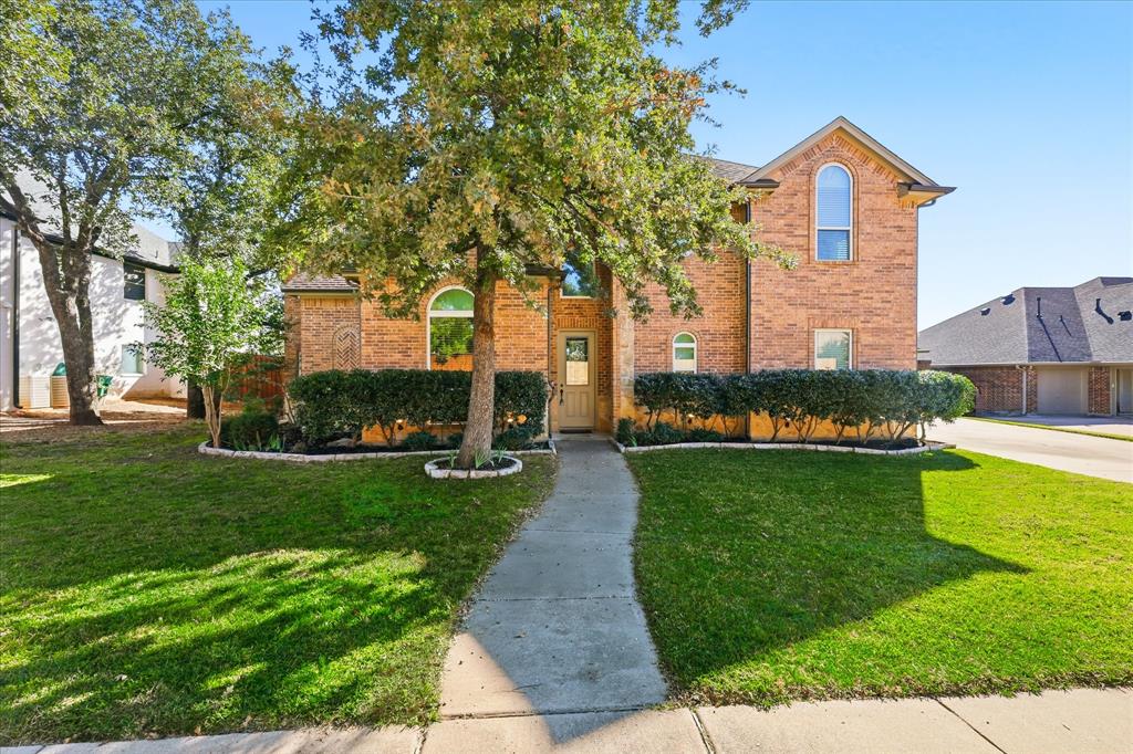 Gorgeous semi-custom home nestled in the Villages of Woodland Springs. This floorplan boasts a kitchen with double islands, open concept, study, high ceilings, and spacious game room. Many upgrades and updates completed by the seller! Roof replaced 2021. Windows replaced in 2017. HVAC replaced 2023. This is a few blocks away from school, pools, playgrounds, fishing ponds, walking trails, and more. Three car garage and large yard with covered back patio. 8ft privacy fence added 2025. !!!VA Assumable rate of 2.75!!!