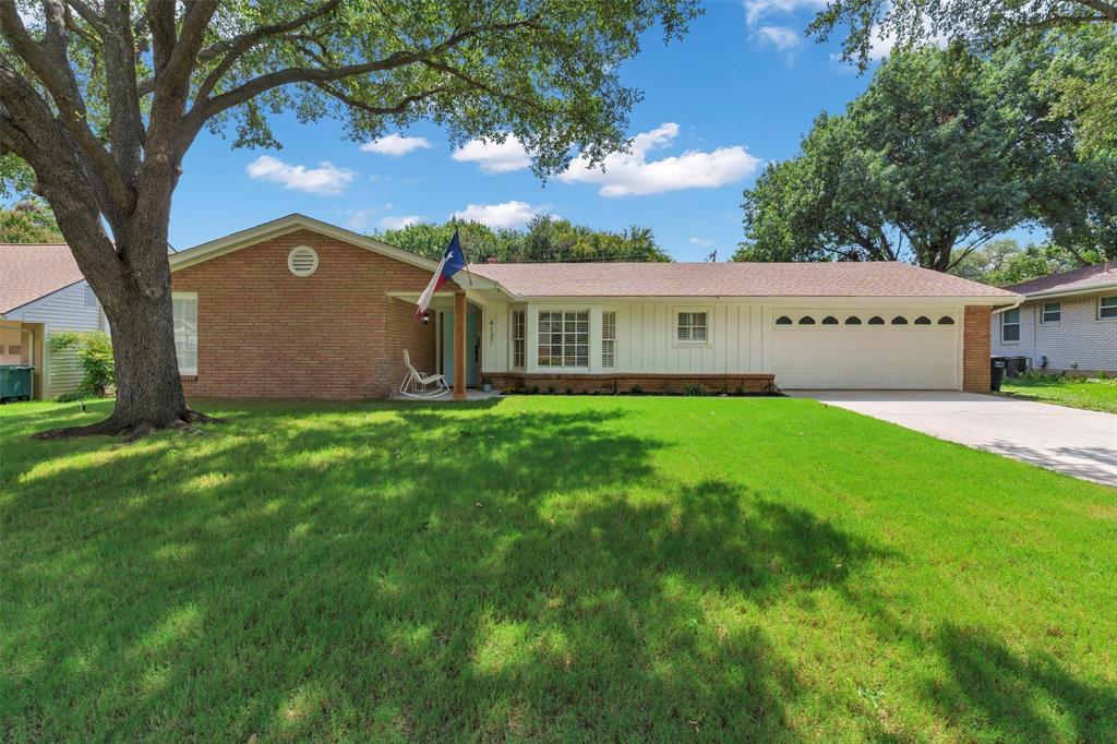 Beautifully remodeled 3-bedroom, 2-bath home in a prime location zoned to highly rated Overton Park Elementary in Fort Worth ISD. Over $160,000 in recent upgrades have transformed this property into a stunning and comfortable home. Interior improvements include custom built-ins in the living room, a stylish bar with wine fridge, all new electrical, tankless water heater, new flooring, and completed foundation repairs. Exterior upgrades feature a new driveway, irrigation system, Bermuda sod, fresh trim paint, and a new backyard fence. The guest bathroom adds a touch of nostalgia with updated fixtures, hardware, and fun tile work. This home beautifully blends classic charm with modern updates and mechanical peace of mind.